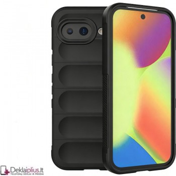 Magic Shield guminis dėklas - juodas (Google Pixel 10A)